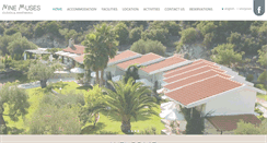 Desktop Screenshot of ninemuses-chalkidiki.com
